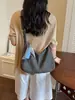 Bolso Cruzado de Mezclilla Lavada para Mujer 2026 Bolso de Hombro Retro Desgastado Gran Capacidad Bolso de Mano para Viajes Diarios Bolso de Compras para Viajes Diarios