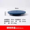 Plato giratorio de hierro fundido de 360 grados, herramienta para bonsái, soporte para fotografía de productos, banco de trabajo de embalaje, base de soporte de exhibición manual