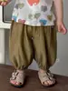 Conjunto de Estilo Playa de Verano para Niños, Camisa con Estampado de Corazones, Camiseta de Manga Corta, Pantalones Elegantes Transpirables Anti-Mosquitos, Estilo Delgado, Ropa para Niño de 1 Año
