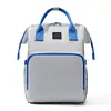 Bolsa de maternidad de gran capacidad para salidas, bolsa portátil para madre y bebé, bolsa cuadrada pequeña con aislamiento para biberones, mochila multifuncional