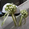 Flor de Tirar Grande Perezosa al por Mayor Suministros de Boda Decoración de Coche de Boda Flor de Tirar a Mano Esférica 3D de Doble Capa Fiesta Festiva