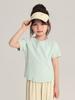 Pudding Haru Ropa para Niños Ropa de Verano Niñas Protección Solar Manga Corta Verano 2025 Nuevo Camiseta Versátil Fresca de Secado Rápido para Niños