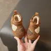 Botas de neve para bebê, sapatos de inverno para bebês que estão aprendendo a andar, para idades de 1 a 3 anos, modelos para meninos e meninas, com forro de fleece para aquecimento, botas de algodão com sola macia