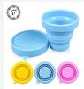 Yunfeng lohath candy color portátil viagem silicone dobrável Copa esportes ao ar livre retrátil enxaguante bucal