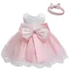 Vestido para Bebê de 100 Dias Mais Vendido da Amazon com Laços e Faixa de Cabelo, Saia Tutu, Vestido de Renda