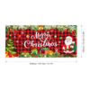 Telón de Fondo Navideño Transfronterizo 2026 Decoración Personalizada para Ambiente de Fiesta Navideña Tela Colgante Pancarta Luminosa Venta al por Mayor
