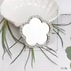 2025 Novo Espelho de Coração DIY Acessórios de Joias para Celular Diamante Pérola Flor Lente Materiais de Beleza para Celular