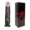 Pênis de Cristal Carne Macia Masturbação Feminina Realista Dildo Brinquedo Sexual Arma Sm Produtos Sexuais para Adultos Atacado