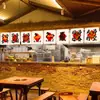 Cortina para Área de Jantar Ano do Cavalo de Ano Novo Cortina para Porta de Cozinha Cortina Curta Bandeira de Decoração de Loja de Restaurante Cortina Pendurada com Caligrafia