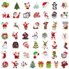 Pegatinas Navideñas Populares en Varios Estilos, Pegatinas de Tatuaje de Regalo de Navidad, Pegatinas en Rollo, Pegatinas Navideñas