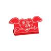 Envelope Vermelho de Papelão Rígido Espessamento Amor Criativo Dobrável Alongamento Expressão Aniversário Personalidade Surpresa Saco de Envelope Vermelho Alongado