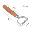 Raspador Cuchillo para fruta Cuchillo para melón Raspador para melón Pelador de manzana Pelador de cerámica Cepillo Logotipo imprimible