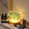 Óleo Essencial de Planta Aromaterapia Luz Noturna de Cristal Natural Aromaterapia Escritório Decoração de Casa Equipe Presente do Cliente Presente de Acompanhamento