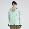 Chaqueta Exterior Cortavientos Impermeable Unisex con Logo Personalizado para Parejas, Ropa de Abrigo para Hombres y Mujeres, Ropa de Trabajo para Negocios