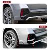 Adecuado para Bmw X1 Ix1 U11 m Sport 2023+ Cuchilla de Aire de Esquina Trasera Calcomanía de Coche Modificación Exterior