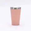 Taza de Leche Doméstica de Alto Valor de Color para Sublimación, Taza de Coche Mini Portátil, Termo de Acero Inoxidable 304 en stock