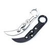 Nuevo Cuchillo Mecánico Plegable Cuchillo Plegable de Garra Cuchillo Portátil con Protección para el Cuerpo Cuchillo para Fruta Autodefensa para Llevar Cuchillo Plegable Filo