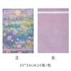 Papel de embrulho presente sensação de alto nível ins estilo pintura a óleo papel de arte papel de embrulho de florista flores papel kraft papel de fundo diy