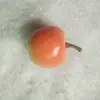Direto da fábrica 3,5 cm espuma pequena maçã vermelha verde fruta simulação fruta mini fruta