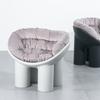 Silla con patas de elefante, diseño nórdico, individual, sencilla, creativa, informal, popular en Internet, para exteriores.