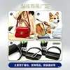 Venta al por mayor de herrajes para equipaje, anillas en D de bronce antiguo, artículos para mascotas, hebillas en forma de D, accesorios para ropa y hebillas semicirculares