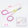 Herramientas Auxiliares de Maquillaje para Belleza al por Mayor Tijeras de Acero Inoxidable de Colores para Recortar Cejas Mini Tijeras Multiusos para Maquillaje