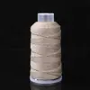 Rollo Grande de Hilo de Algodón Estilo Cielo Estrellado, Hilo para Tejer de Color Sólido, Cordón para Pulseras DIY, Material de Cordón para Abalorios al por Mayor