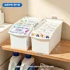 BNBS Caixinha de Armazenamento Multifuncional com Boca Larga para Lenços de Papel Organizador de Lenços Retrátil Tipo M para Banheiro e Mesa