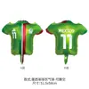 Novos Balões da Copa do Mundo 2026 Decorações em Formato de Bola de Futebol Balões de Camisa Suprimentos para Festa da Eurocopa