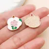 Série Dia dos Namorados de Pingentes Esmaltados em Liga Metálica Acessórios para Joias Artesanais DIY Pingentes para Colar Pulseira Brincos Chaveiro