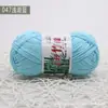 Tencel Bambu Algodão Bola de Lã Bastão Agulha Crochê Material DIY Bolsa de Lã Infantil Boneca Lã Tricotada à Mão Bola de Lã Atacado