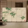 Nova tela divisória de escritório em casa estilo chinês sala de estar fabricantes atacado estrutura de pinho hotel varanda tela dobrável