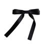 Horquilla con lazo de FromSheep para mujer, color negro, para la mitad del pelo, con clip para la parte trasera del cabello, accesorios para el cabello