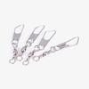 Modelo de accesorios de equipo de pesca giratorio + un pin conector giratorio de 8 palabras fábrica venta al por mayor pin anzuelo