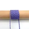 Em estoque corda de poliéster 2mm com núcleo torcido, corda de guarda-chuva mesclada, puxador de bolsa, tecelagem manual, corda para pendurar DIY, decoração de cauda de puxar à prova de vento, pingente de gota
