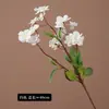 Flores de azalea artificiales de tres puntas para proyectos de paisajismo en jardines municipales, fotografía de rododendros, decoración del hogar, flores de cerezo