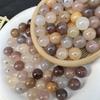 Xinjiang Ouro Seda Jade Violeta Contas Soltas Jade Natural Contas de Corda Contas de Cristal Lote Solto DIY Pulseira Jóias Contas