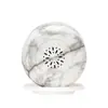 Maceta de Plástico Estilo Nórdico Imitación Mármol y Madera con Plato, Disponible en Múltiples Colores, Adecuada para Decoración de Escritorio con Suculentas y Plantas Verdes