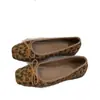 2026 Nuevos Zapatos Planos de Punta Cuadrada para Otoño, sin Cordones, con Boca Baja, Lazo Francés, Mocasines Versátiles para Mujer