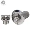 68*48mm Acessórios de Ajuste de Saída de Água em Aço Inoxidável Fundidos de Precisão Polidos Ferragens para Iates Conector de Ventilação 316