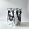 Bolsa de compras para el hogar en stock, carrito de compras para el supermercado con ruedas, carrito plegable ligero portátil, bolsa de compras con carrito de arrastre para uso doméstico