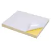 Papel de impressão autoadesivo A4, verso adesivo pré-cortado 210*297mm, papel para escrita fosco e brilhante, exclusivamente para fornecimento transfronteiriço