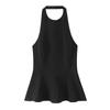 Exportación Transfronteriza Ropa de Mujer 2025 Verano Estilo Europeo y Americano Estilo Falda Corta Dobladillo Top Camisola sin Espalda para Mujer E26068