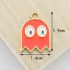 Accesorios de bricolaje, dibujos animados de cabeza redonda, animación, gota de aceite, aleación, funda para teléfono, pulsera, banda para el cabello, colgante, llavero.