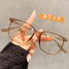 12751 Internet Celebrity INS Ultra Light TR Montura de miopía Cara redonda Recomendada para niñas Montura de gafas con artefacto simple y sentido avanzado