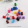 Lanyard para Teléfono Móvil Hecho a Mano DIY de Acrílico con Letras Inglesas de Agujero Grande, Joyería con Cuentas, Material, Accesorios Pequeños