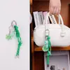 Novo Pingente de Bolsa Série Miu Verde Super Fofo Fashionável Simples Chaveiro Trançado Colorido Múltiplo Cordão Fábrica