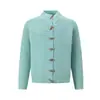 Cárdigan Suéter Oso Mágico Otoño-Invierno, Gama Alta, Casual, Estilo Coreano, Suave, Vintage, Abrigo Suéter Tejido con Botones de Cuerno
