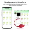 Vibrador Qiaoran Cupid APP Controle Remoto para Mulheres Vibração Clitoriana Ponto G Pressão Vestível Invisível Produto Adulto