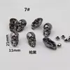 Rebites de Caveira DIY Rebites de Cabeça de Fantasma Liga Metálica Rebites Punk Roupas Bolsas Alças Sapatos Acessórios Material